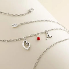 Medium Twist Charm Necklace