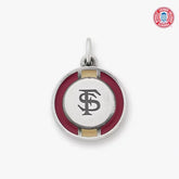 Enamel Florida State University School Spirit Charm