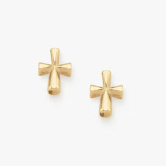 St. Teresa Cross Studs