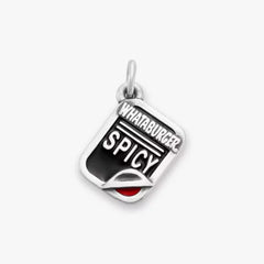 Enamel Whataburger Spicy Ketchup Charm