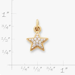 Pave Diamond Star Pendant