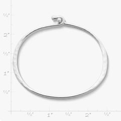 Hammered Hook-On Bracelet