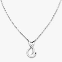 Endless Love Changeable Charm Holder Necklace