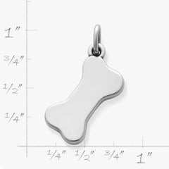 Engravable Dog Bone Charm
