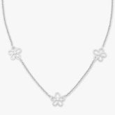 Daisy Station Charm Necklace