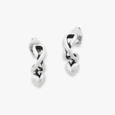 Delicate Infinite Love Hoops