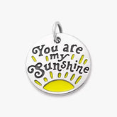 Enamel You Are My Sunshine Charm