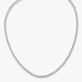 Extra Heavy Cable Charm Necklace