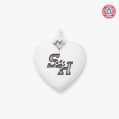 Sam Houston State University Classic Heart Charm