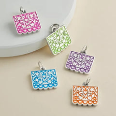 Enamel Papel Picado Charm