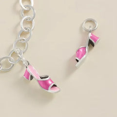 Enamel Slide Heels Charm