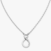 Endless Love Changeable Charm Holder Necklace
