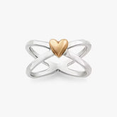 Cross Your Heart Ring