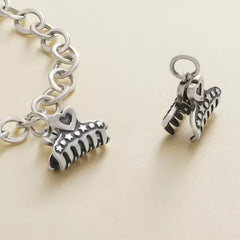 Heart Hair Clip Charm