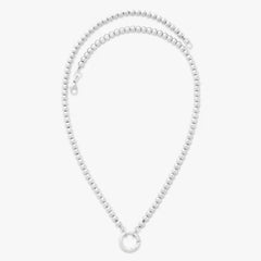 Beaded Chain Changeable Charm Necklace