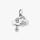 Cloud and Star Charm