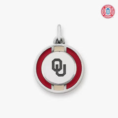Enamel The University of Oklahoma School Spirit Charm