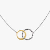 Connected Circles Necklace