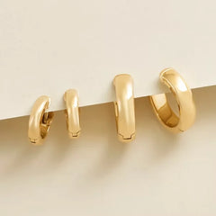 Hinged Huggie Earrings