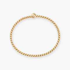 Twisted Wire Hook-On Bracelet