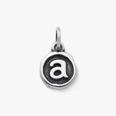 Vintage Type Initial Charm