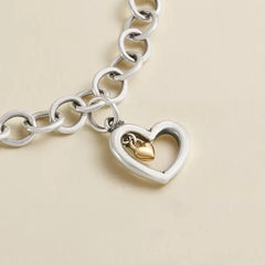 Petite Heart of Gold Charm