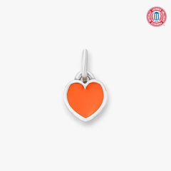 Enamel Oklahoma State University Connected Hearts Charm