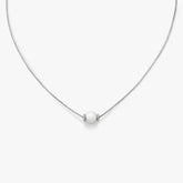 Beaded Cultured Pearl Slider Necklace