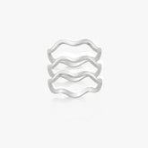 Squiggle Ring Set