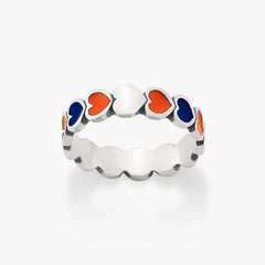 Enamel University of Florida Connected Hearts Ring
