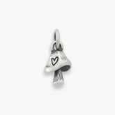 Mini Mushroom with Heart Charm