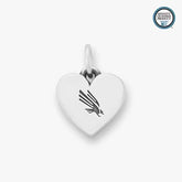University of North Texas Small Heart Charm