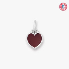Enamel Texas State University Connected Hearts Charm