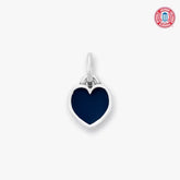 Enamel The University of Texas at San Antonio Connected Hearts Charm
