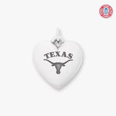 The University of Texas Classic Heart Charm