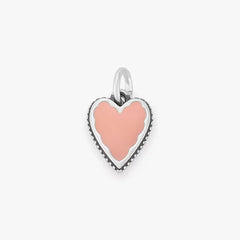 Enamel Heart Charm