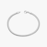 Rounded Herringbone Anklet