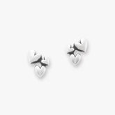 Gathered Heart Studs