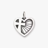 God's Light Heart Charm