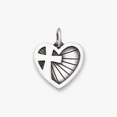 God's Light Heart Charm