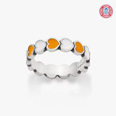 Enamel University of Tennessee Connected Hearts Ring