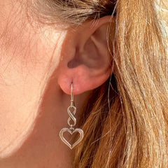 Infinite Love Dangle Earrings