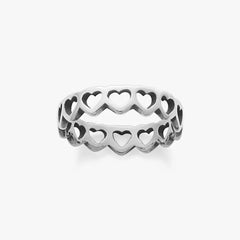 Tiny Hearts Ring