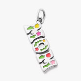 Enamel Beautiful Mom Charm