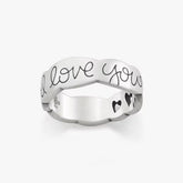I Love You Mom Ring