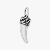 Beaded Horn Pendant