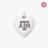 Texas A&M University Classic Heart Charm