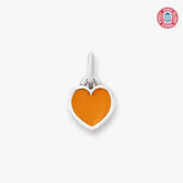 Enamel University of Tennessee Connected Hearts Charm