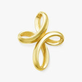 Eternal Ribbon Cross Pendant