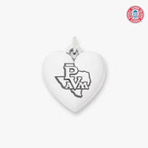 Prairie View A&M University Classic Heart Charm